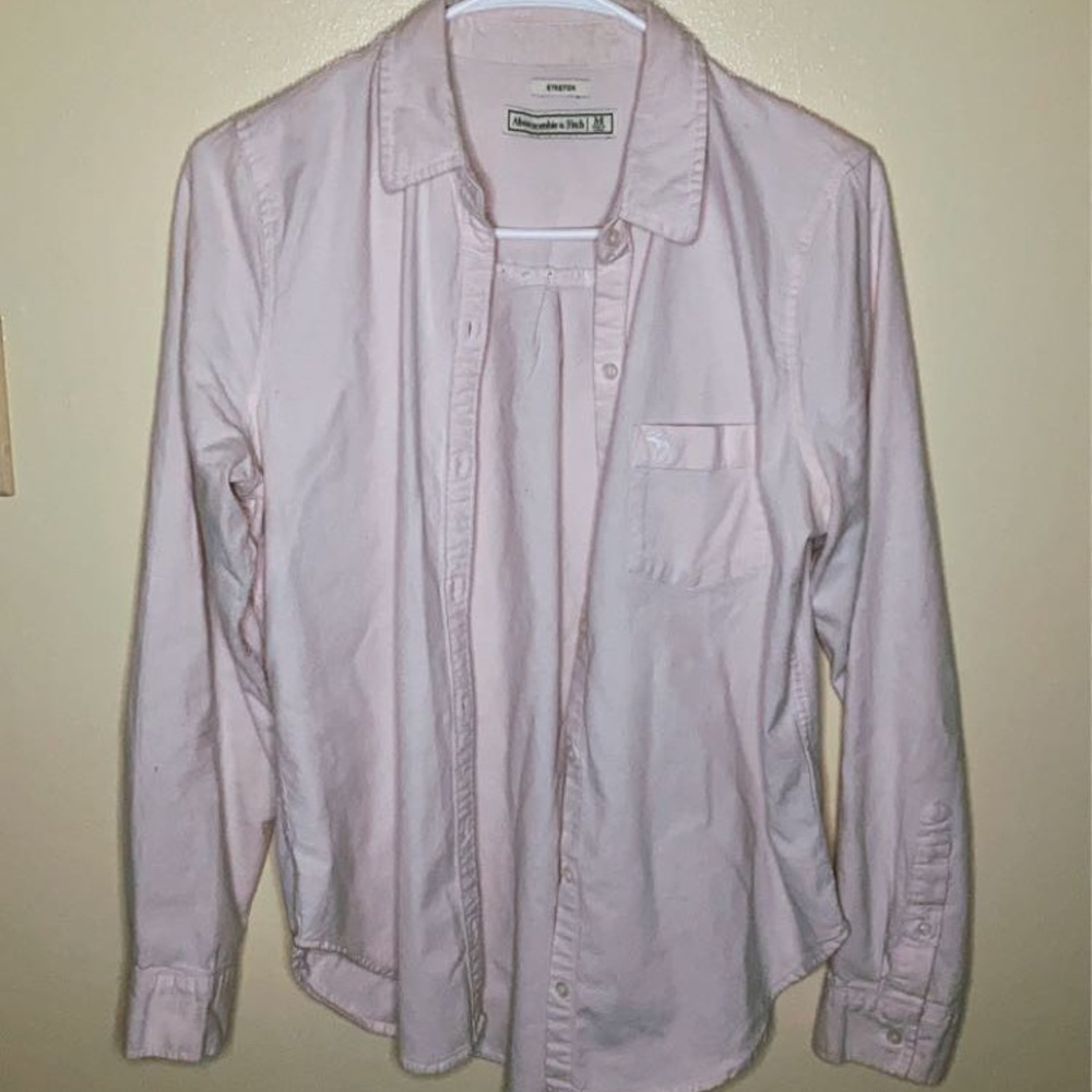 Cotton 🍬 Candy Abercrombie & Fitch button-up.